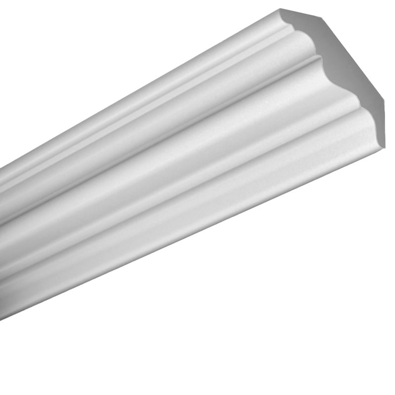 Moldura decorativa DE14 interior p/techo pared 55mm x 55mm x 2m