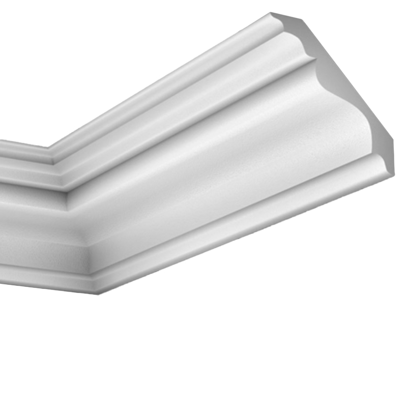 Moldura decorativa DE20 interior p/techo pared 88mm x 88mm x 2m