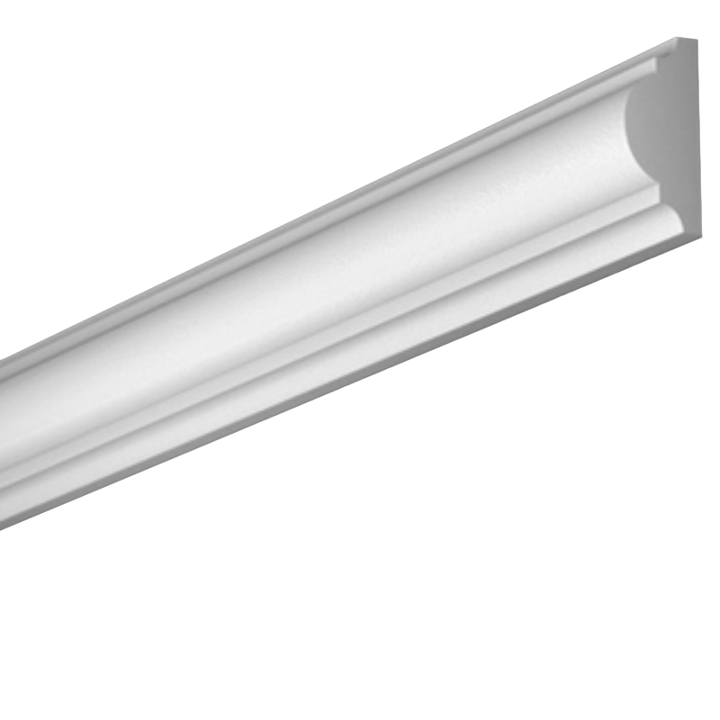 Moldura decorativa G01 interior p/techo pared 18mm x 40mm x 2m