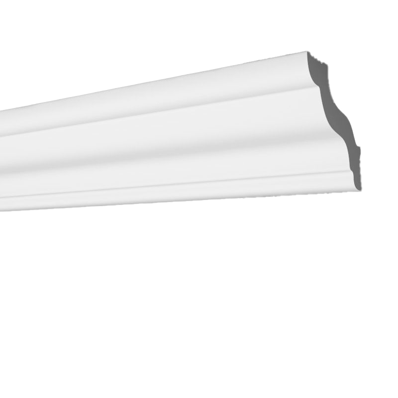 Moldura decorativa M37 interior p/techo pared 37mm x 37mm x 2m