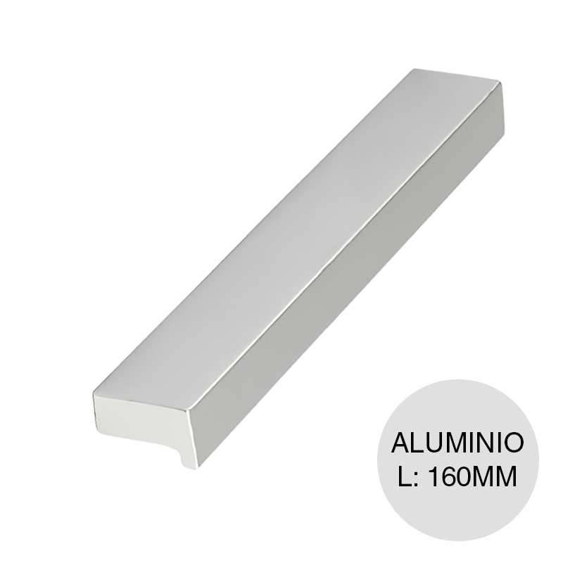 Manija p/muebles 6020 aluminio 160mm