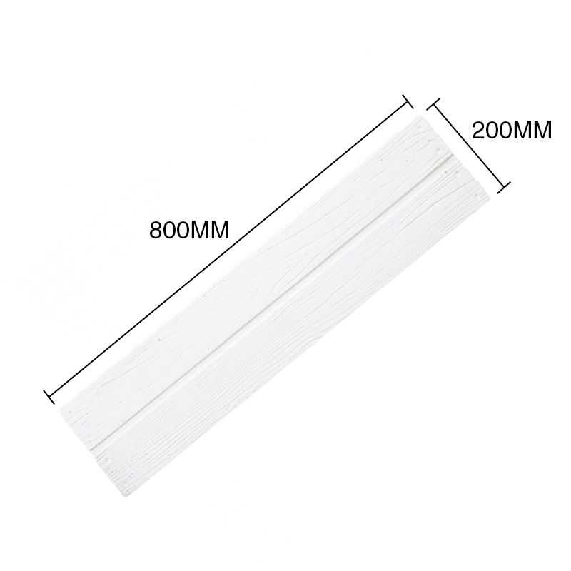 Loseta atermica hormigon borde recto 200mm x 800mm