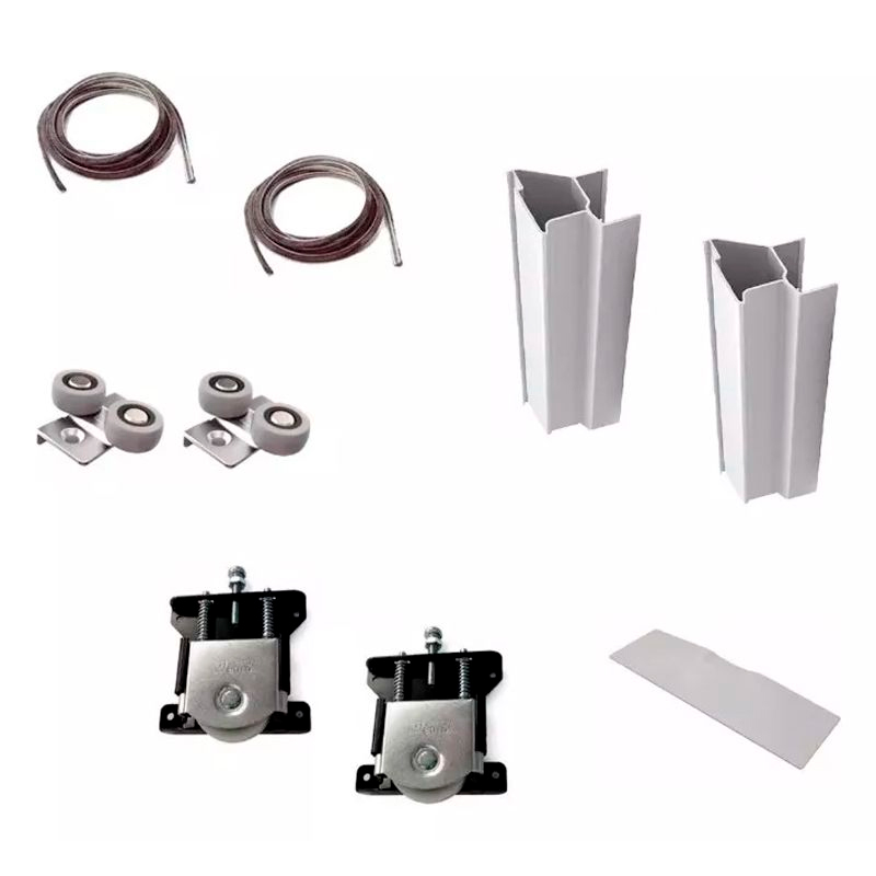 Sistema corredizo p/placard aluminio hoja adicional x 2.40m