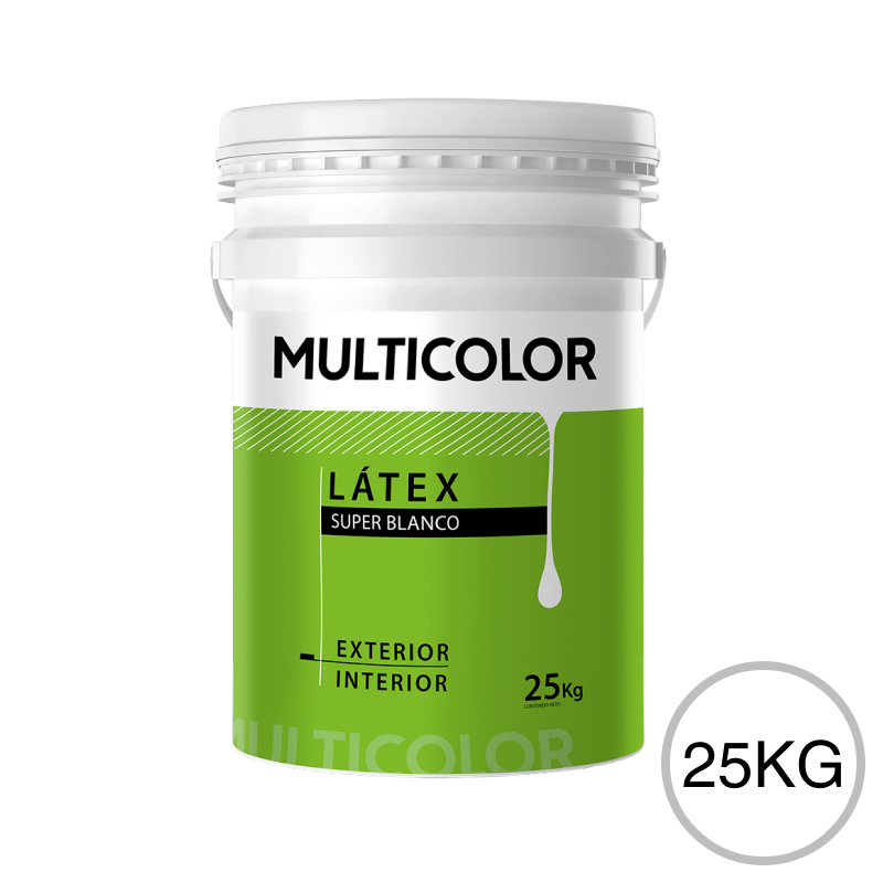 Multicolor Latex Exterior-Interior Blanco x 25kg