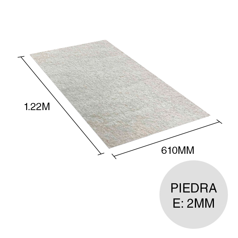 Lamina de piedra Stone Flex luna 2mm x 610mm x 1.22m