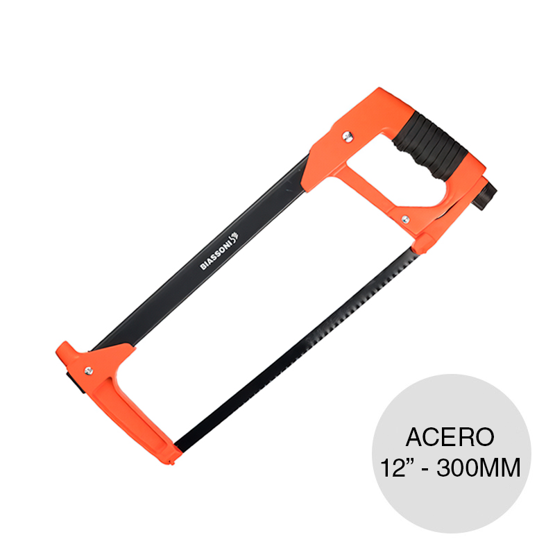 Arco de sierra manual Profesional hoja acero 12" - 300mm