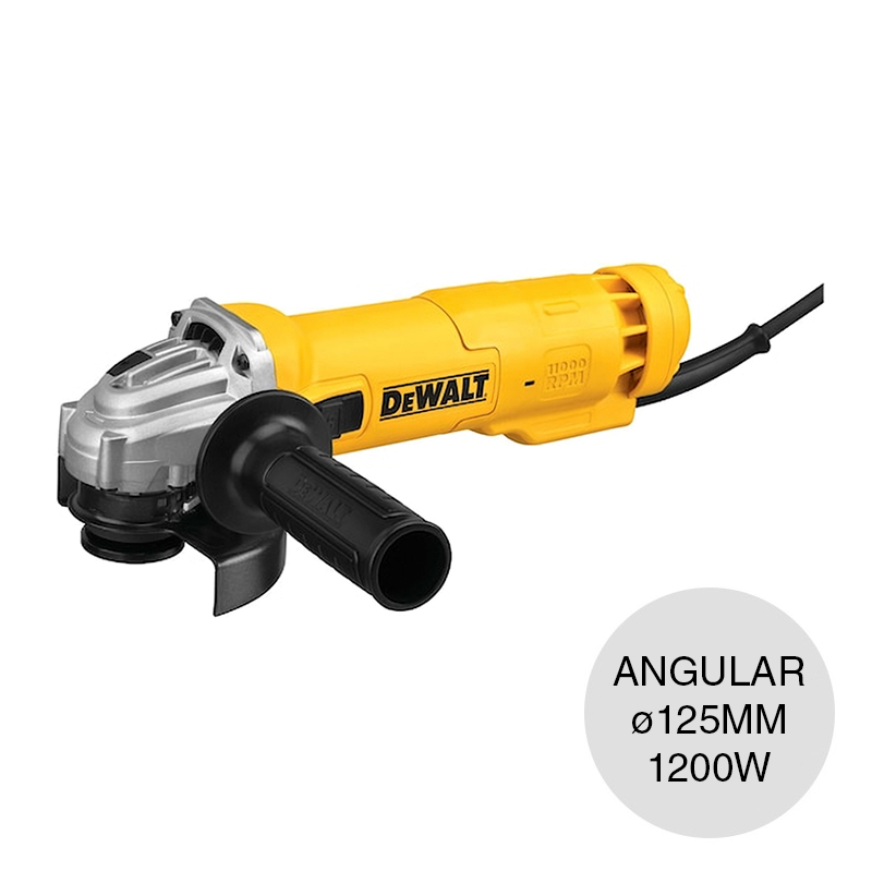 Amoladora angular empuñadura lateral ø 5" - ø 125mm 1200w