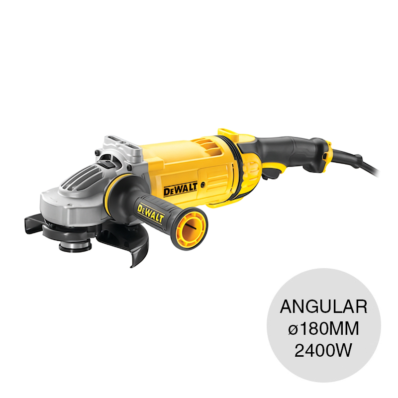 Amoladora angular empuñadura lateral ø 7" - ø 180mm 2400w