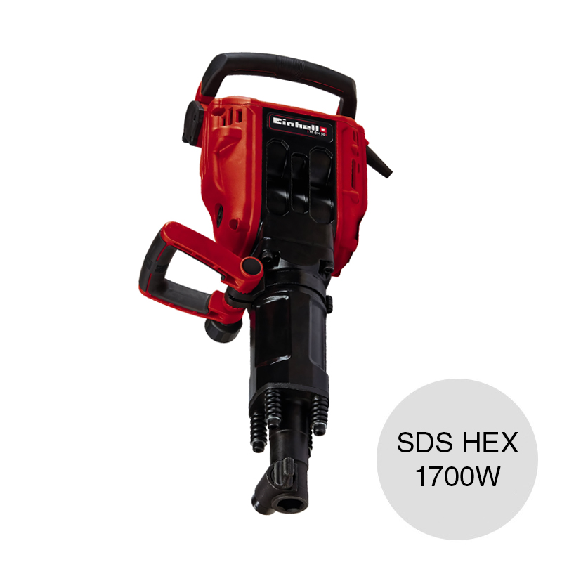 Martillo demoledor electrico TE-DH encastre SDS Hex 30mm 1700w 50J