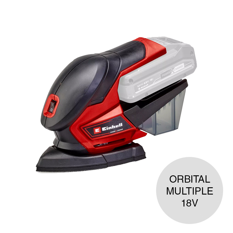 Lijadora orbital multiple inalambrica TE-OS 100mm x 150mm x 150mm 18v 24000rpm