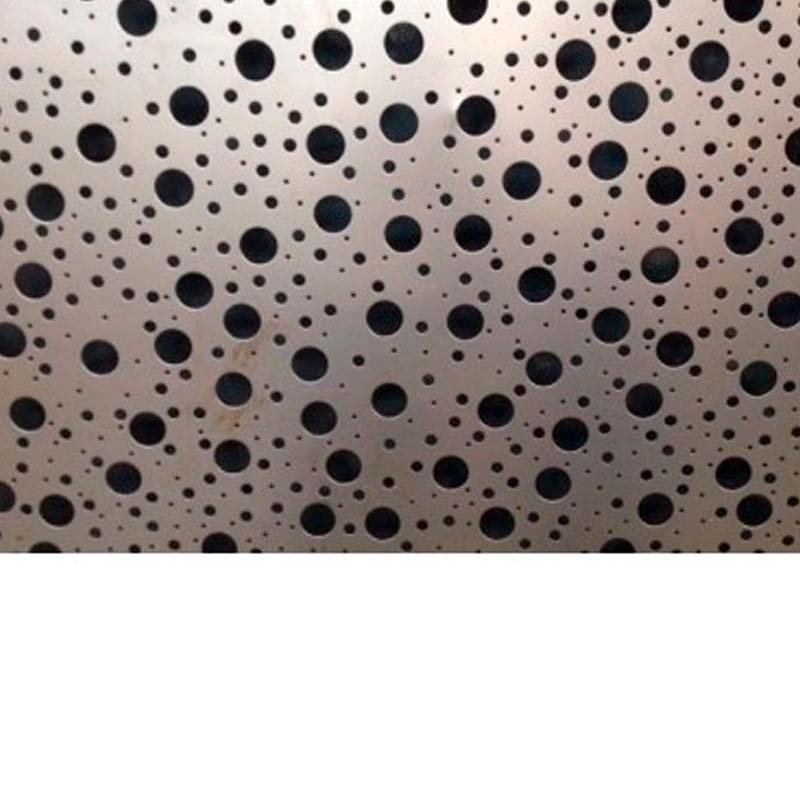 Chapa perforada Decorativa cosmos C18 hoja 1.22m x 2.44m