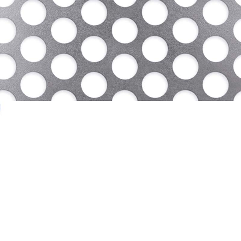 Chapa perforacion redonda ø 8mm C16 hoja 1m x 2m