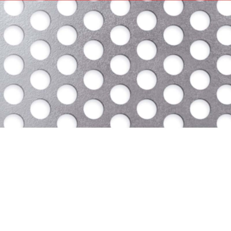 Chapa perforacion redonda ø 4mm C18 hoja 1m x 2m