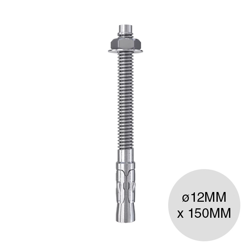 Anclaje fijacion metalica perno FWA ø 12mm x 150mm