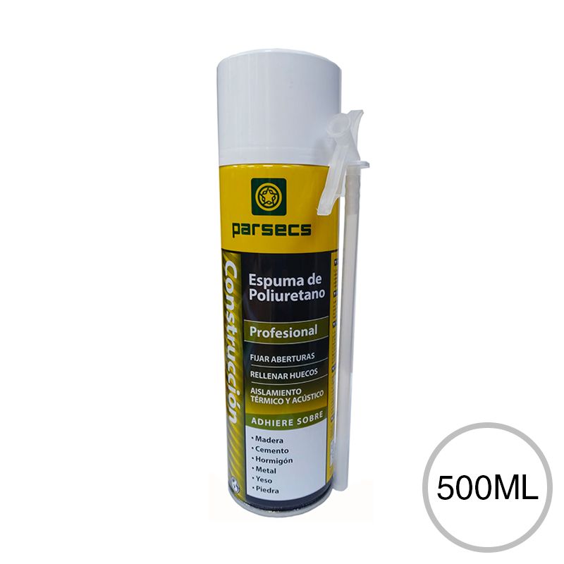 Espuma poliuretano Profesional monocomponente aerosol x 500ml