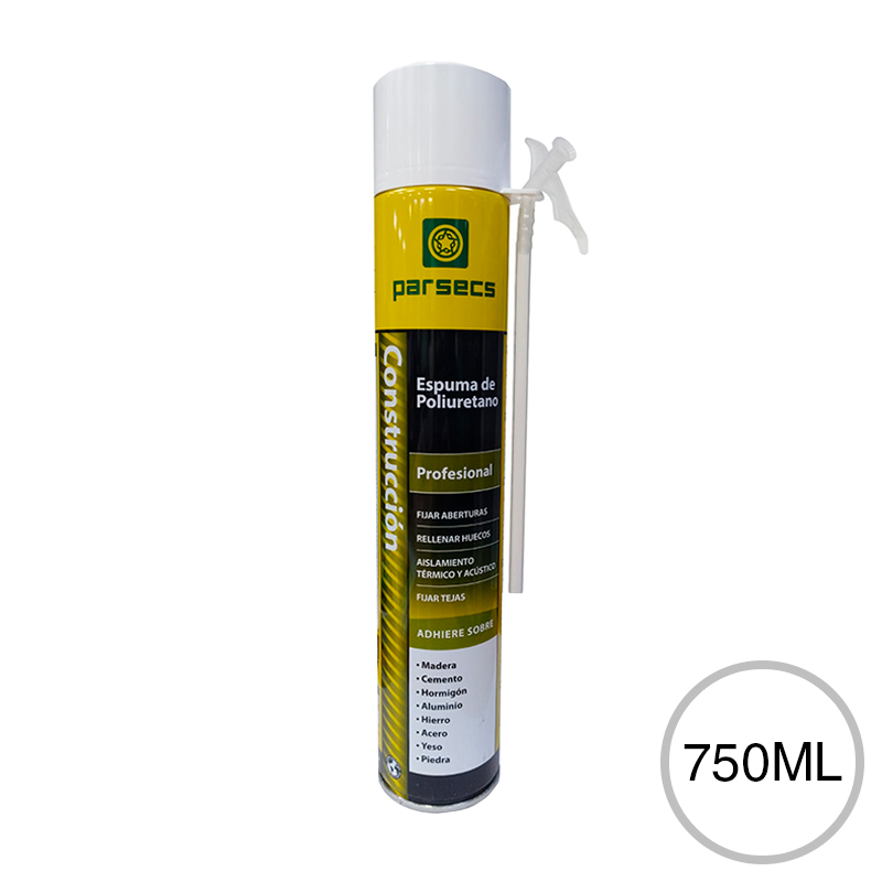 Espuma poliuretano Profesional monocomponente aerosol x 750ml