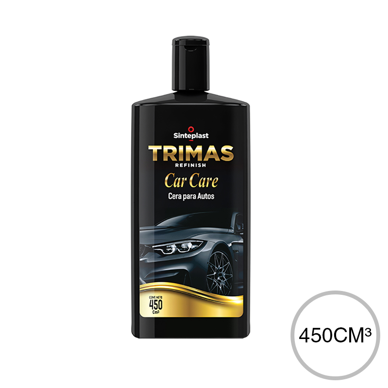Cera p/autos Car Care botella x 450cm³