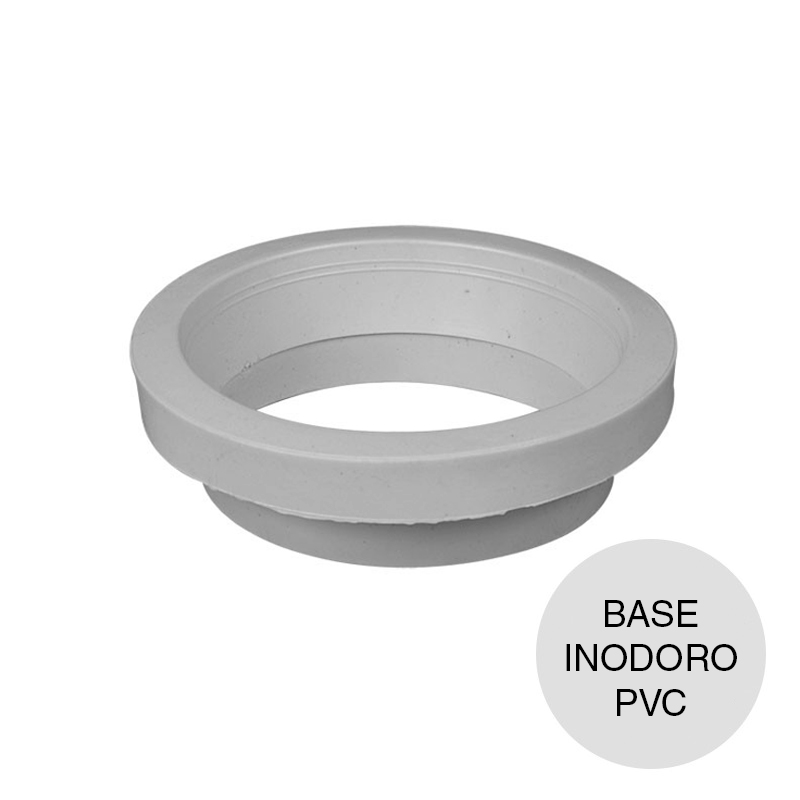 Aro p/base inodoro PVC