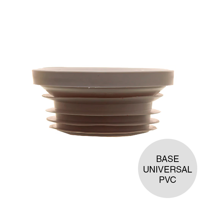 Aro p/base inodoro Universal PVC
