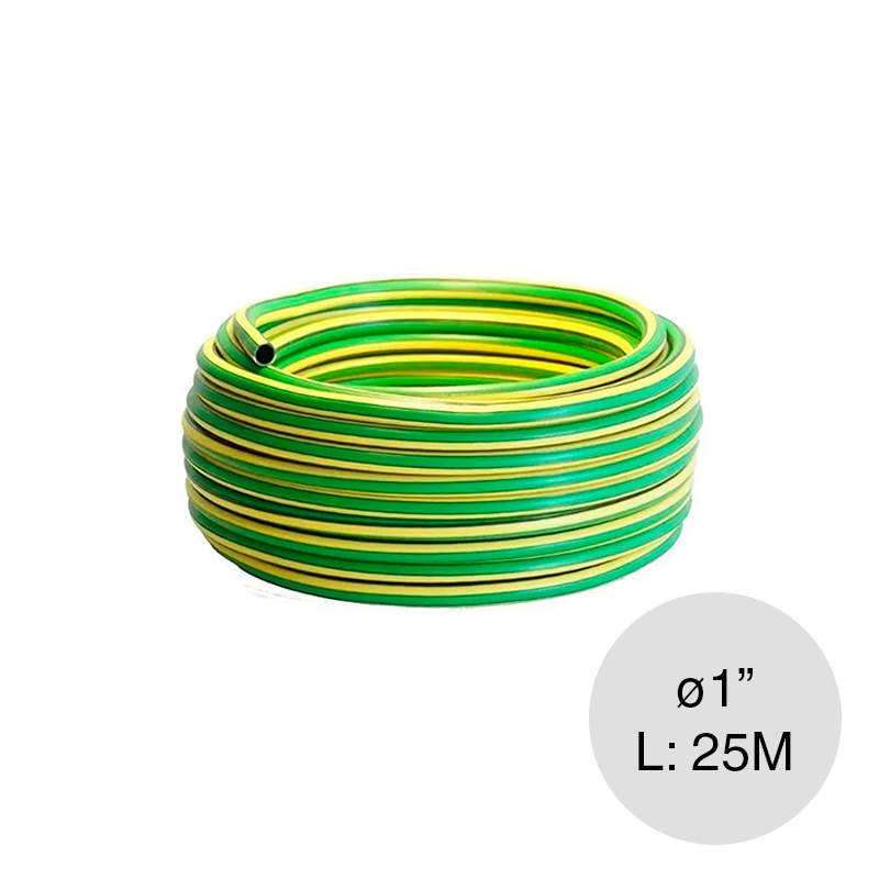Manguera riego virgen PVC ø 1