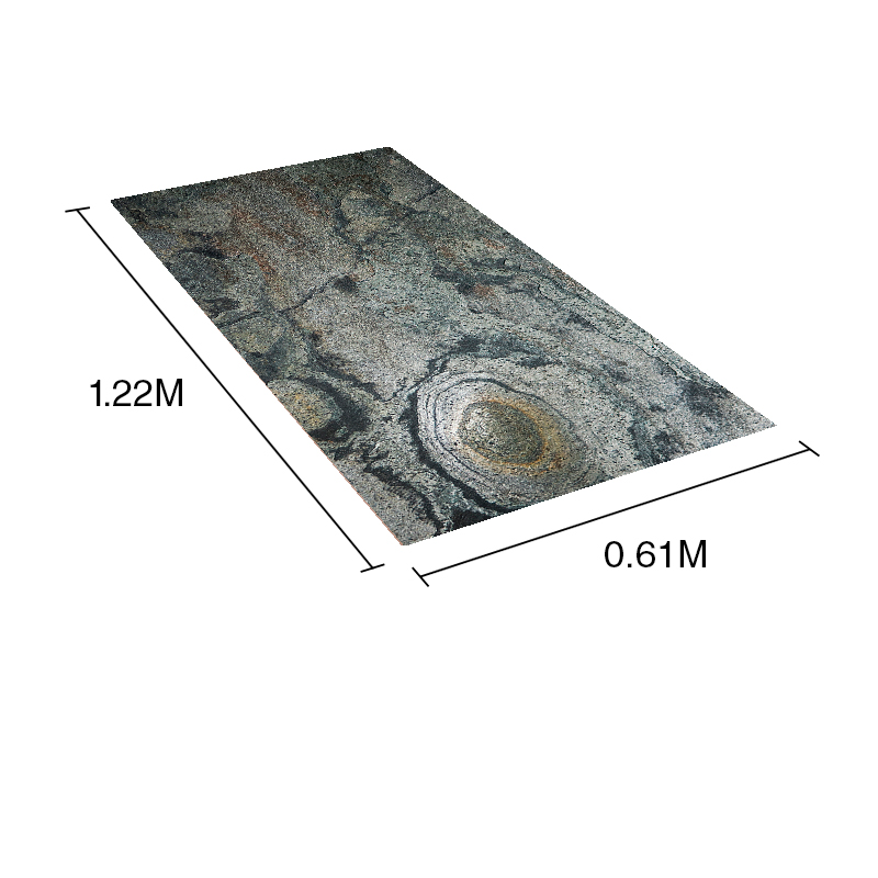 Placa piedra flexible exterior interior alecrim 2mm x 610mm x 1.22m