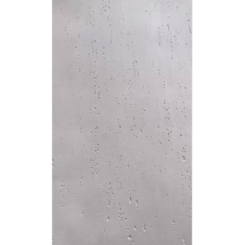 Placa cemento flexible exterior interior travertino blanco 5mm x 1.20m x 2.44mm