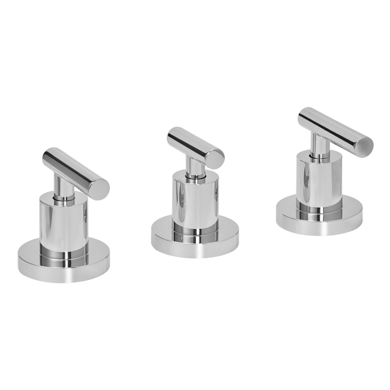 Griferia bidet metalica Adra doble comando con transferencia cromo brillante