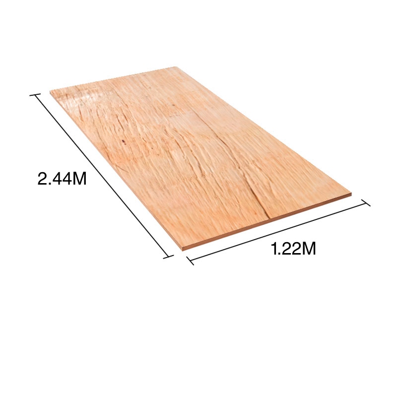 Tablero compensado fenolico pino s/color calidad Scrap 18mm x 1.22m x 2.44m