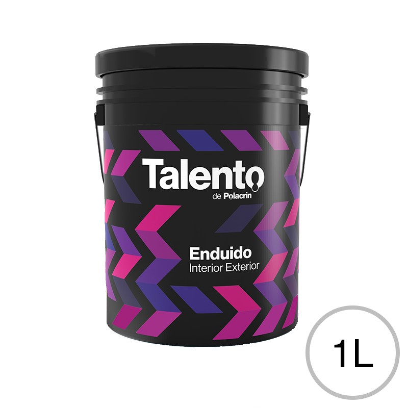 Enduido plastico Talento exterior interior blanco mate balde x 1l