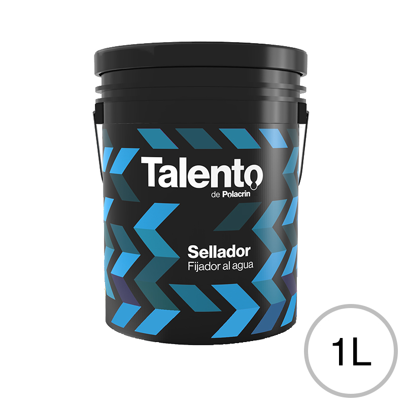 Fijador sellador concentrado al agua Talento transparente mate balde x 1l