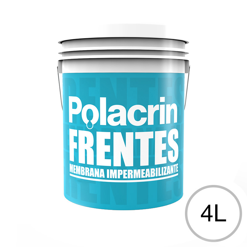 Membrana liquida impermeabilizante Frentes y Muros alta resistencia blanco balde x 4l