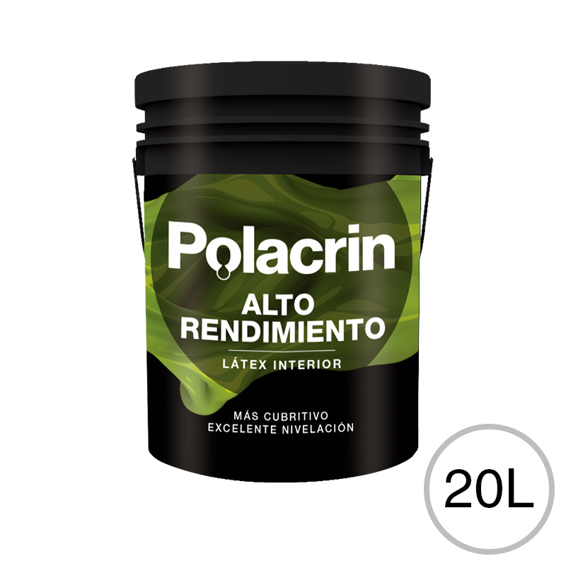 Pintura latex interior blanco mate balde x 20l