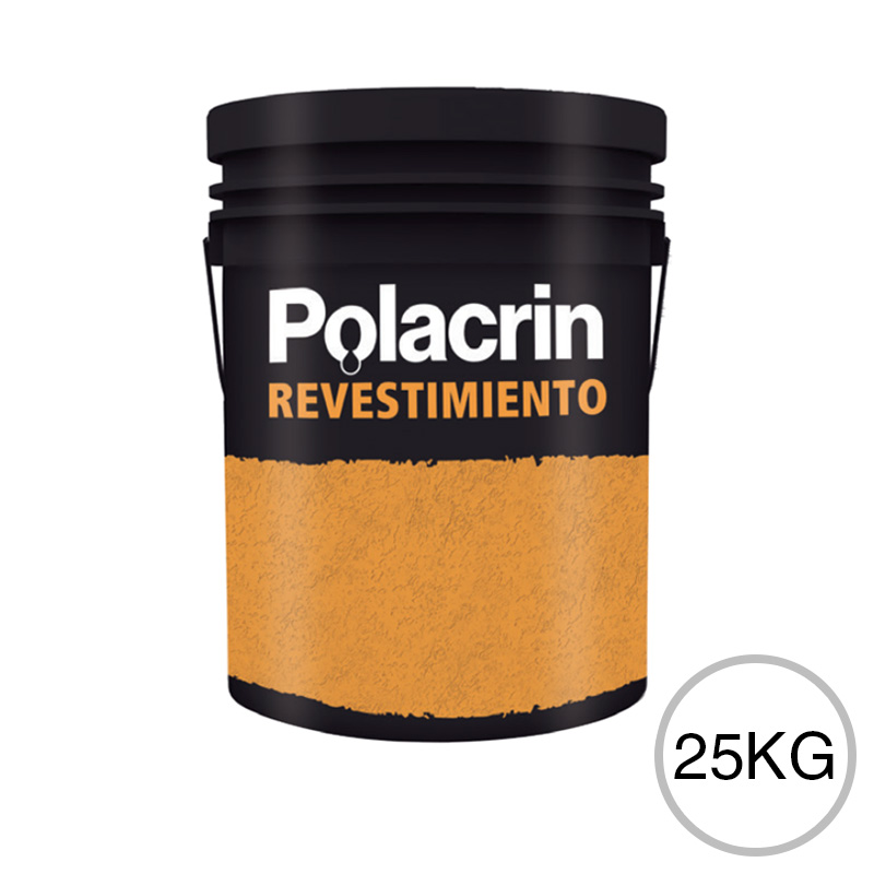 Revestimiento plastico texturado fino exterior interior blanco mate balde x 25kg