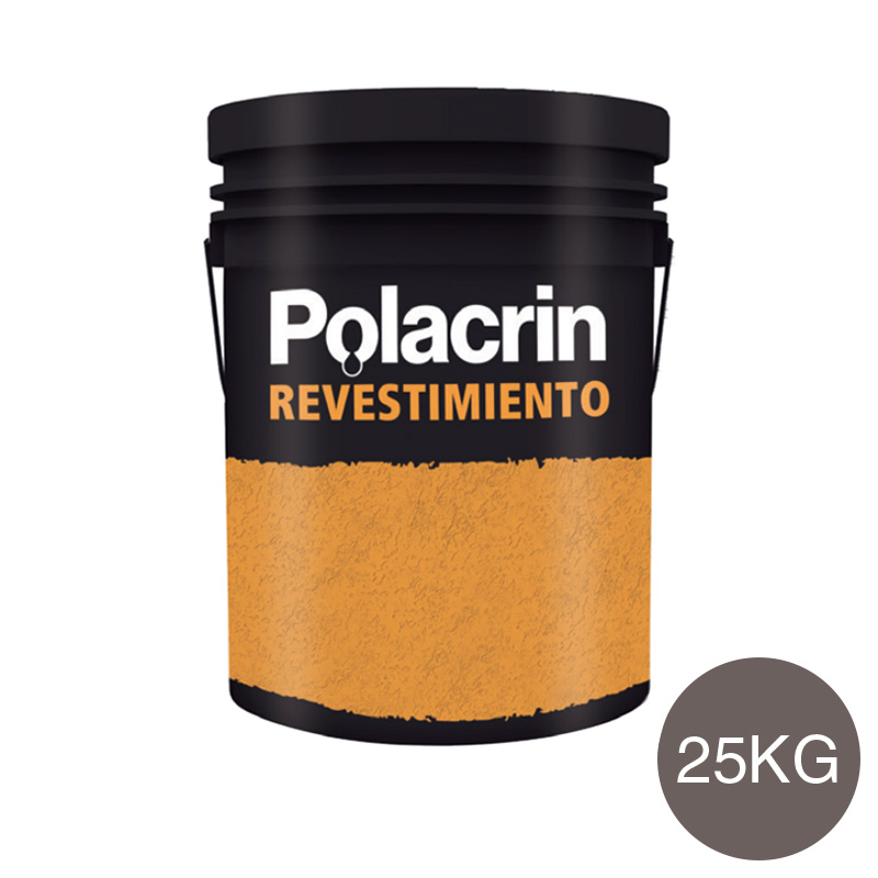 Revestimiento plastico textura media exterior interior terra mate balde x 25kg