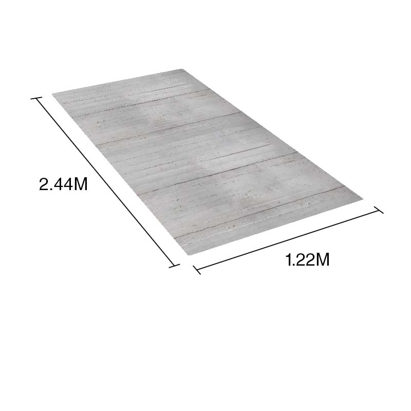Placa revestimiento PVC exterior interior simil concreto texturado 1.50mm x 1.22m x 2.44m
