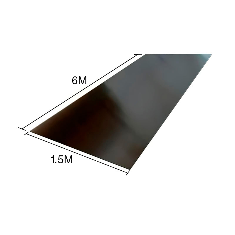 Chapa lisa LAC F24 1.5m x 6m x 6.35mm