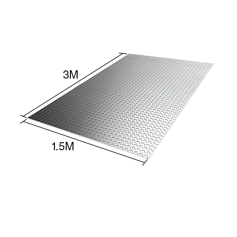 Chapa semilla de melon 1/4" 1.5m x 3m x 6.35mm
