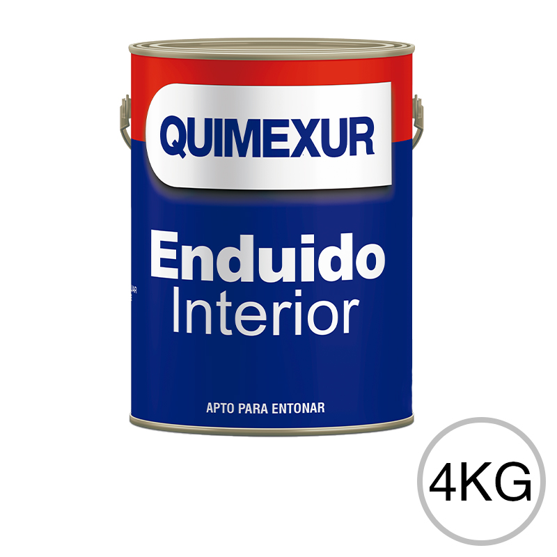 Enduido plastico interior blanco mate balde x 4kg