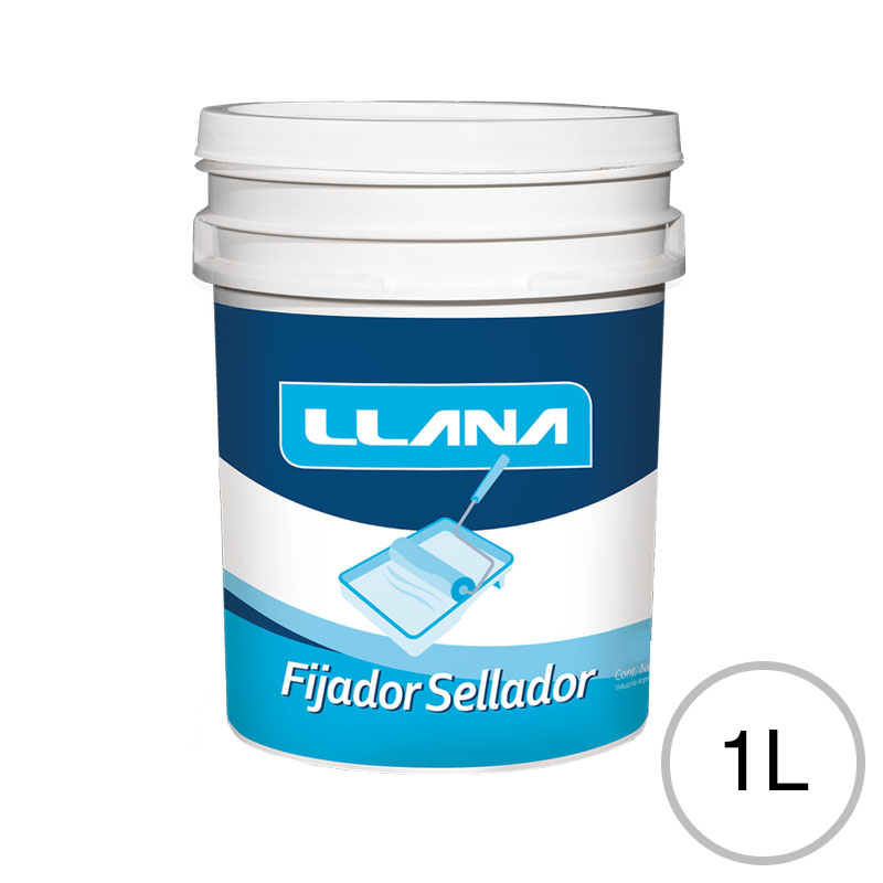 Fijador sellador acrilico alta performance exterior interior transparente balde x 1l