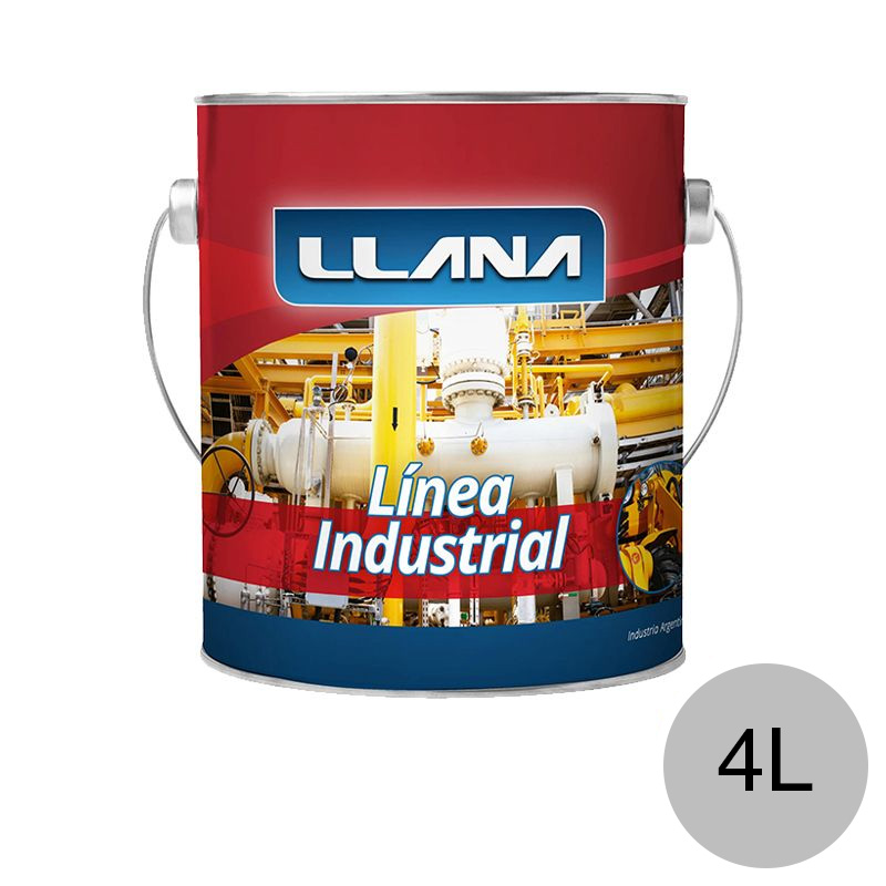 Esmalte epoxi bicomponente piso alto transito exterior interior gris satinado lata x 4l