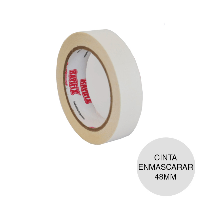 Cinta enmascarar papel Obra Blanco rollo 48mm x 40m