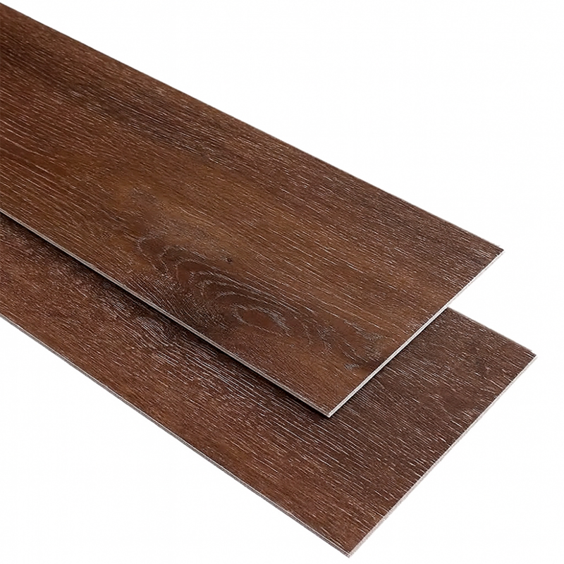 Piso vinilico encastrable SPC nogal 4mm x 180mm x 1.22m 10u x caja 2.23m²