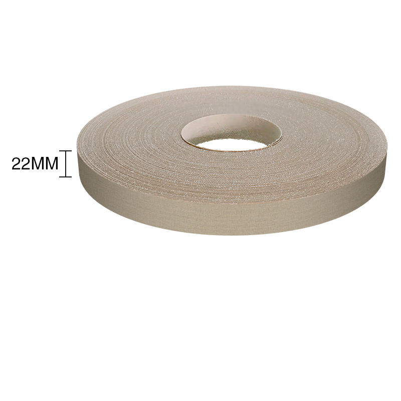 Canto ABS sin adhesivo yute 0.45mm x 22mm x 1m