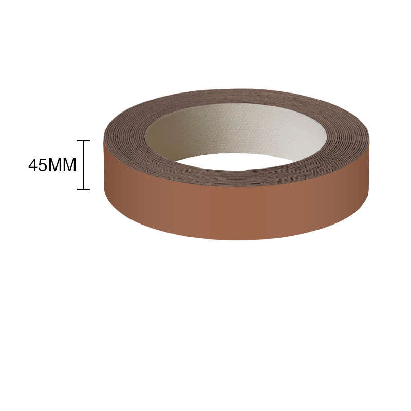 Canto ABS sin adhesivo terracota 0.45mm x 45mm x 1m