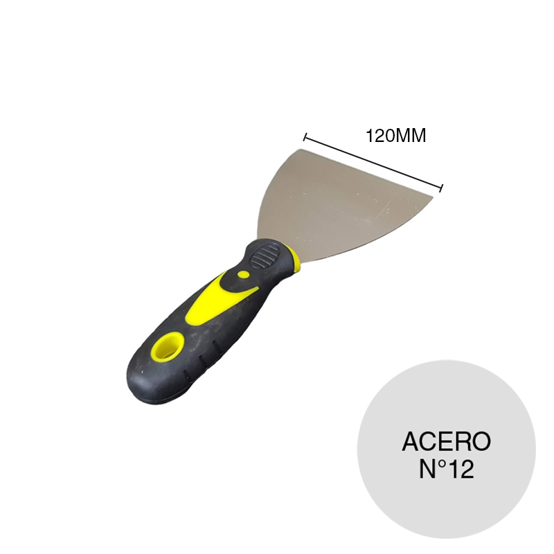 Espatula enduir acero x 120mm