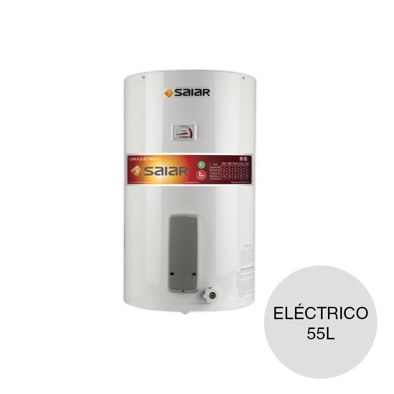 Termotanque electrico conexion inferior 55l ø 450mm x 540mm