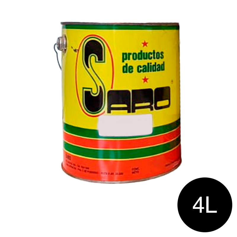 Antioxido al cromato exterior interior negro lata x 4l