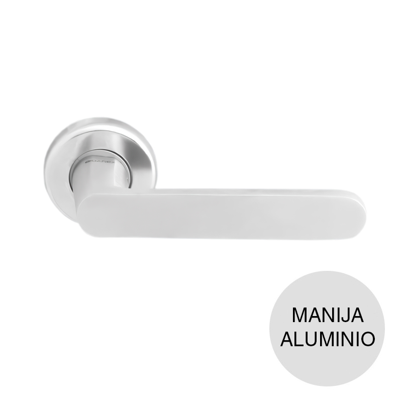 Manija Sirius doble balancin aluminio inox