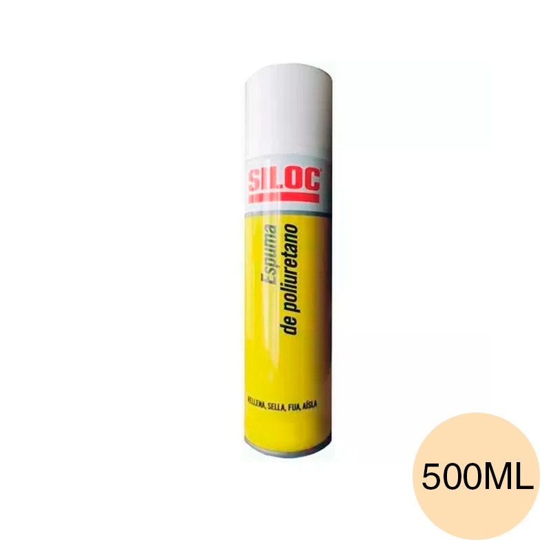 Espuma poliuretano expansiva aerosol x 500ml