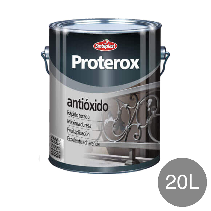 Pintura antioxido Proterox gris mate lata x 20l